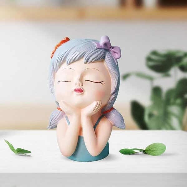 Girl Pot for Home Decor