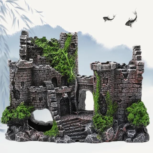 Aquarium4 Aquarium Castle Ornament - Image 1