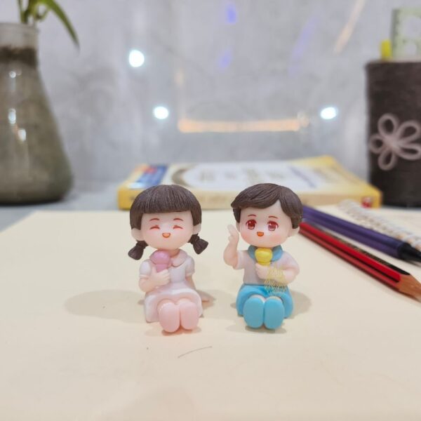 Miniature Couple for Home Decor