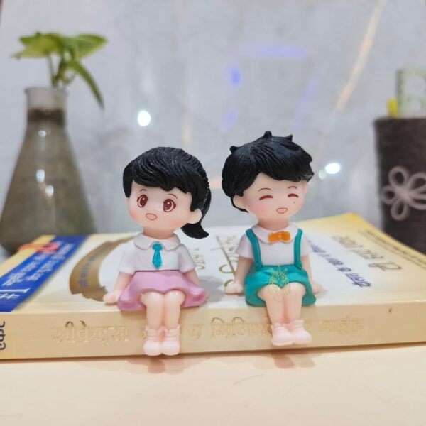 Miniature Couple for Home Decor