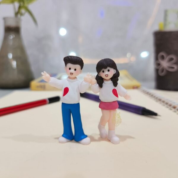 Miniature Couple for Home Decor