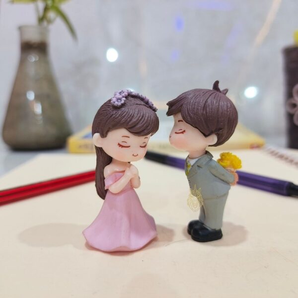 Miniature Couple for Home Decor