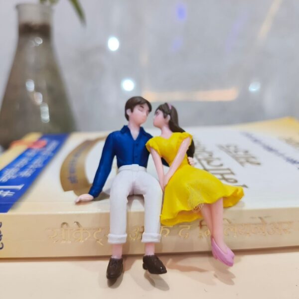 Miniature Couple for Home Decor