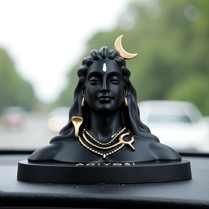 1 Adiyogi Showpiece for Car Dashboard - Image 1