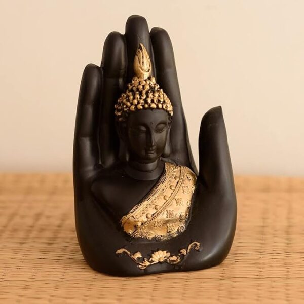 Palm Buddha Showpiece